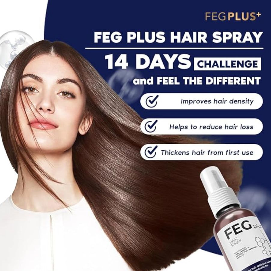 FEG Plus Hair Growth Spray – Stimulate Hair Follicle Growth