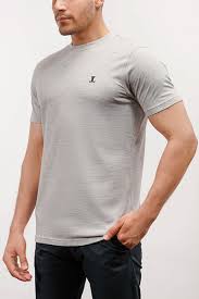 Men's Casual Navy Blue T-Shirt with Chest Pocket