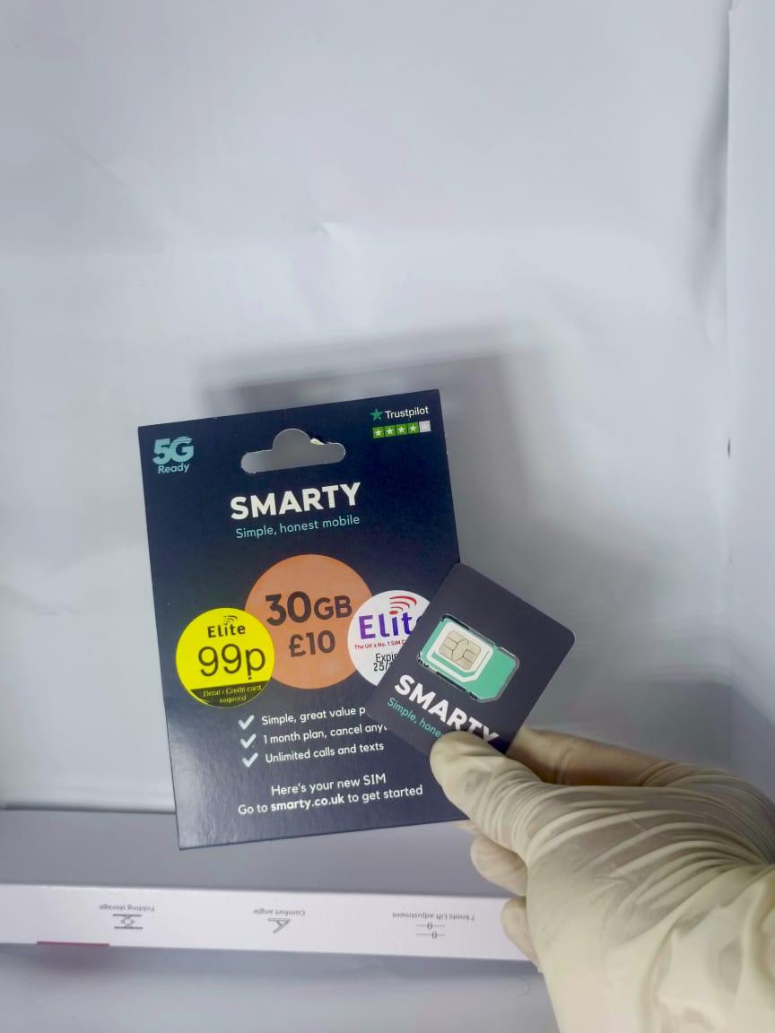 Giffgaff 20GB SIM Card with £5 Bonus Credit